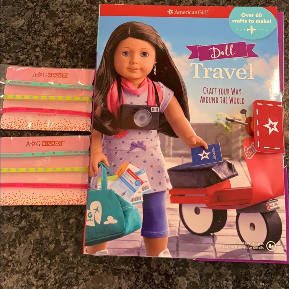 American Girl Craft Book and Bracelets